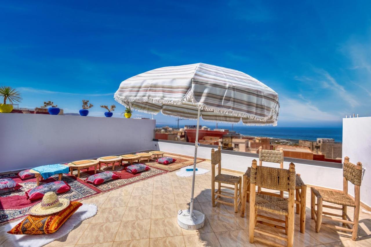 Imsouane Bleu Bay House Hotel Ngoại thất bức ảnh
