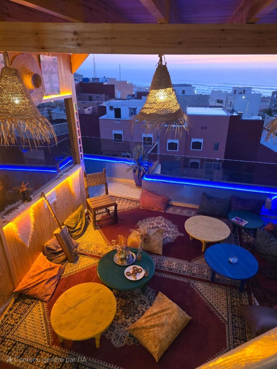 Imsouane Bleu Bay House Hotel Ngoại thất bức ảnh